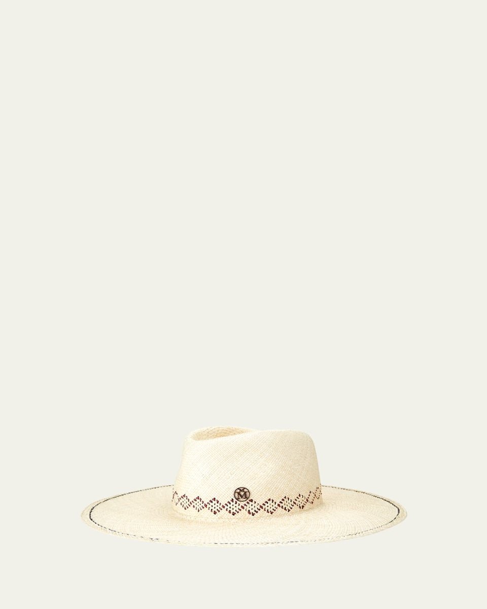 Roy Woven Brisa Straw Large Brim Hat